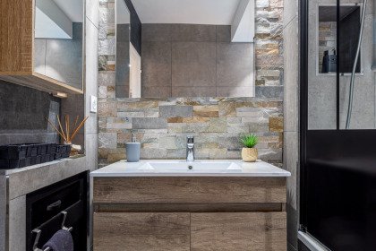 Rénovation complète – salle de bain – Longjumeau (Excel Rénovation)